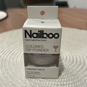 Nailboo Colored Dip Powder. Chestnut Chills. NIB
